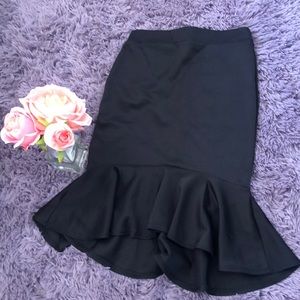 Black skirt